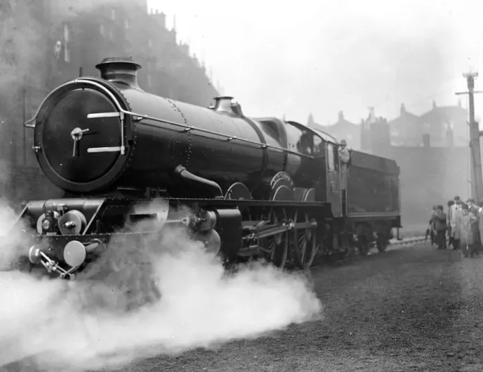Framed Print : The New Great Western Railway Engine King George V. 29 June 1927