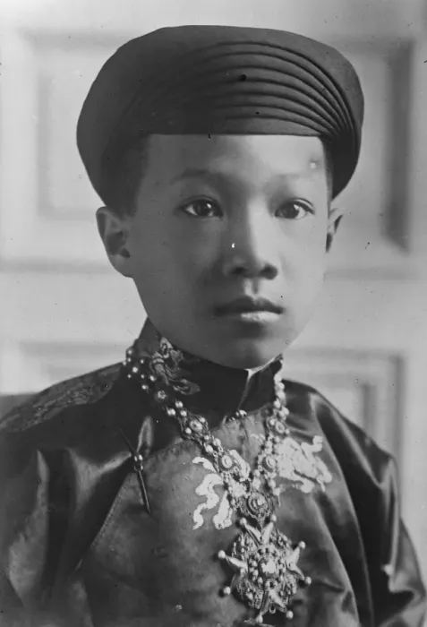 Framed Print : The new King of Annam. King Khai Dinah of Annam is dead, and Prince Vin Thuy Framed Print : The new King of Annam. King Khai Dinah of Annam is dead, and Prince Vin Thuy