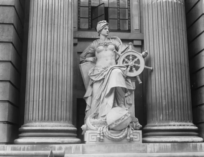 Framed Print : New Port of London Authority Building Navigation ( Sculpture ) 1922 Framed Print : New Port of London Authority Building Navigation ( Sculpture ) 1922
