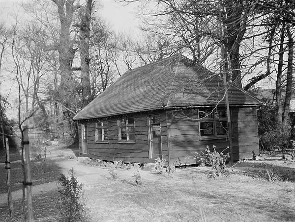 The new Scout hut for the 15th Royal Eltham Scout Troop. 1938