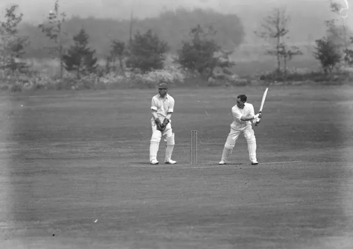 Framed Print : New Zealand versus Amateur XI at Maidenhead. R C Blunt ( New Zealand ), who scored 119 Framed Print : New Zealand versus Amateur XI at Maidenhead. R C Blunt ( New Zealand ), who scored 119