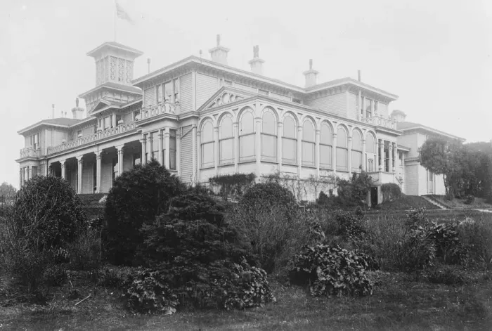 Framed Print : New Zealand. Wellington, Government House. 21 February 1927 Framed Print : New Zealand. Wellington, Government House. 21 February 1927