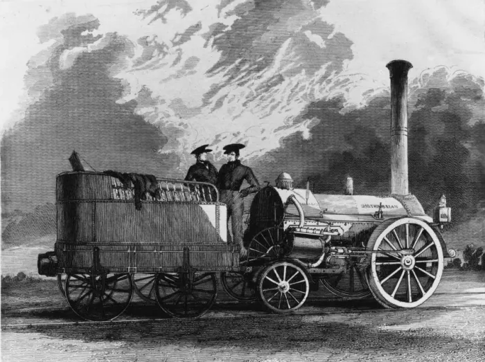 Framed Print : The Northumbrian Engine 1830
