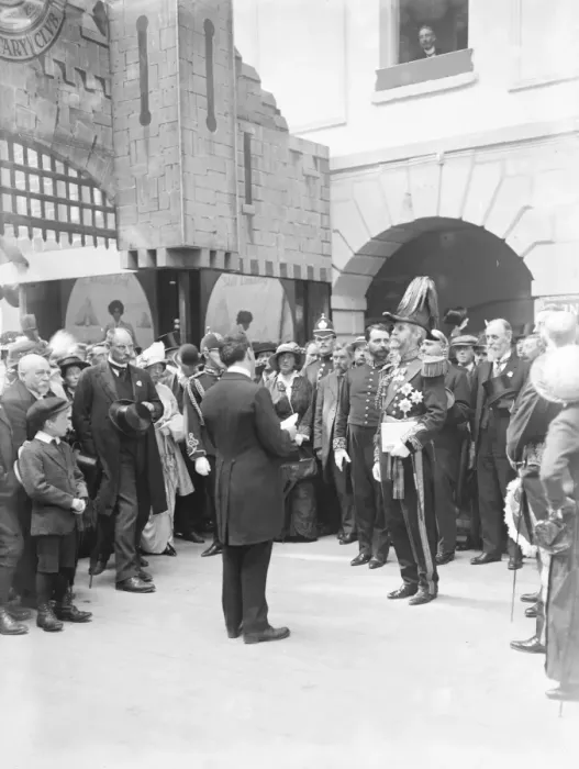 Framed Print : Opening of the Civic Exhibition at Dublin Lord Aberdeen Framed Print : Opening of the Civic Exhibition at Dublin Lord Aberdeen