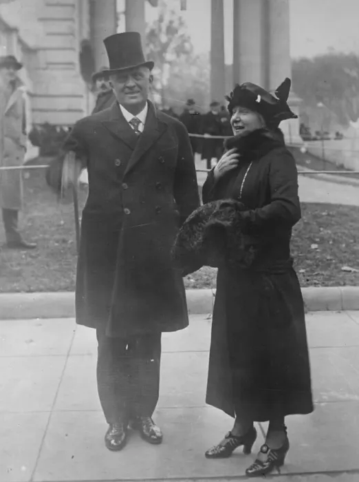 Framed Print : The Opening of the Great Disarmament Conferenc at Washington M and Mme Viviani