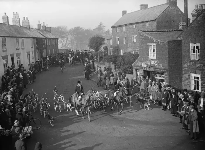 Framed Print : Opening Meet of the Pytchley Hunt. The Duke of York attended the opening meet of Framed Print : Opening Meet of the Pytchley Hunt. The Duke of York attended the opening meet of