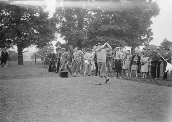 Framed Print : Opening of Selsdon Park Golf Club C A Whitcombe 1 June 1929 Framed Print : Opening of Selsdon Park Golf Club C A Whitcombe 1 June 1929