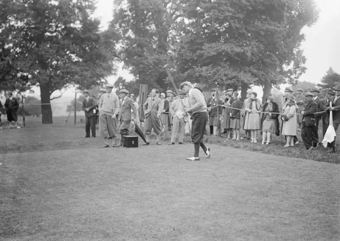 Framed Print : Opening of Selsdon Park Golf Club A G Havers ( Us A ) 1 June 1929 Framed Print : Opening of Selsdon Park Golf Club A G Havers ( Us A ) 1 June 1929