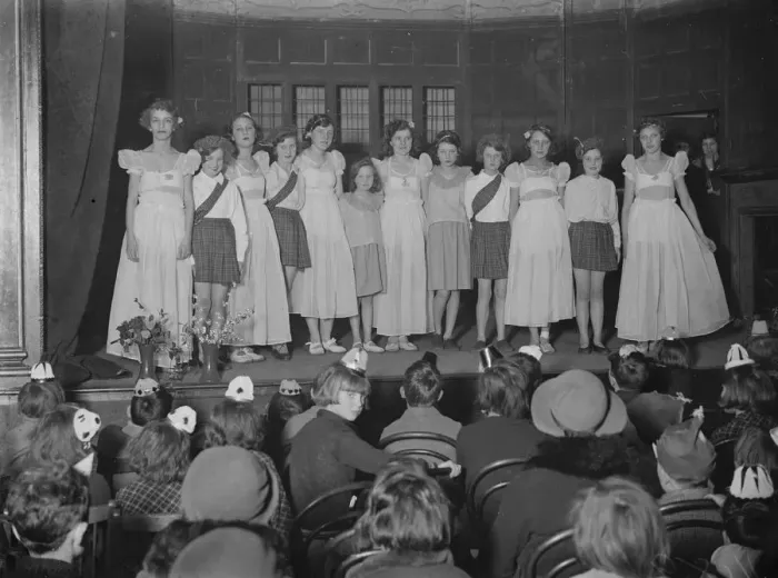 Framed Print : Orpington Parents Association. Concert. 1935 Framed Print : Orpington Parents Association. Concert. 1935