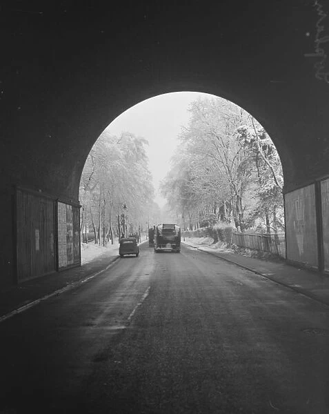 Orpington railway bridge. 1939