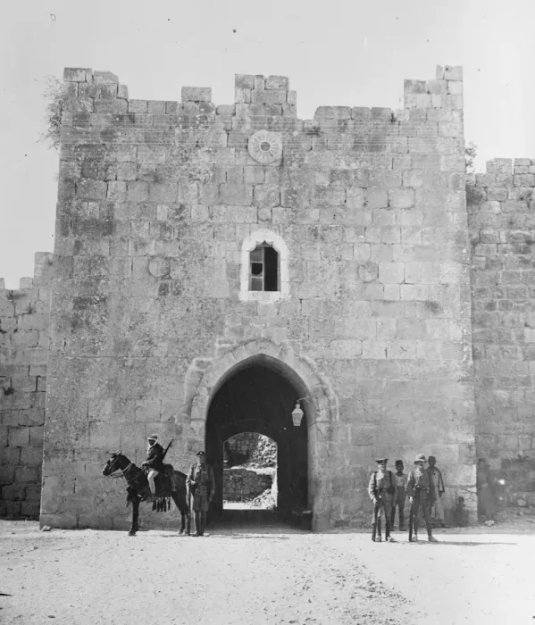 Framed Print : The outbreak in Jerusalem - Jewish barrister and friend shot at Herods Gate Framed Print : The outbreak in Jerusalem - Jewish barrister and friend shot at Herods Gate