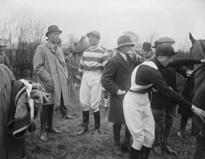 Framed Print : Oxford University point to point steeplechases at Stratton Audley. Hon H R Grosvenor Framed Print : Oxford University point to point steeplechases at Stratton Audley. Hon H R Grosvenor