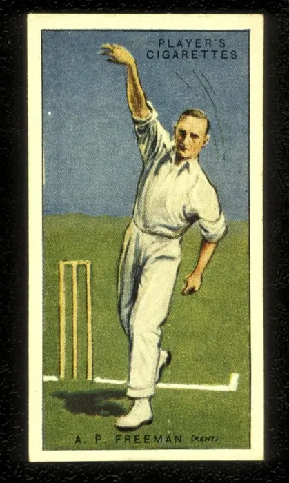 Framed Print : A P Freeman Tich Freeman Kent and England Cricket 1930