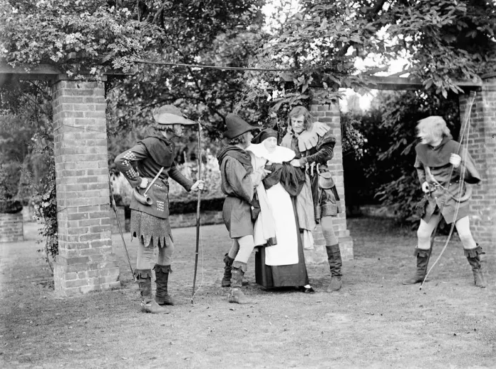 Framed Print : A pageant at Orpington, Kent 1935
