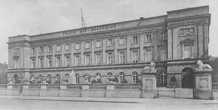 Framed Print : Palace des Academies of Brussels, Belgium August 1921 Framed Print : Palace des Academies of Brussels, Belgium August 1921