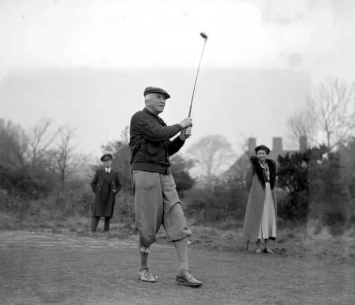 Framed Print : Parliamentary Golf Tournament at Walton Heath. Sir John Simon. 1936 Simon, John Allsebrook Framed Print : Parliamentary Golf Tournament at Walton Heath. Sir John Simon. 1936 Simon, John Allsebrook