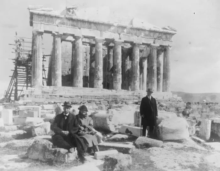 Framed Print : The Parthenon. The most beautiful relic of antiquity to be restored. 2 March 1925 Framed Print : The Parthenon. The most beautiful relic of antiquity to be restored. 2 March 1925