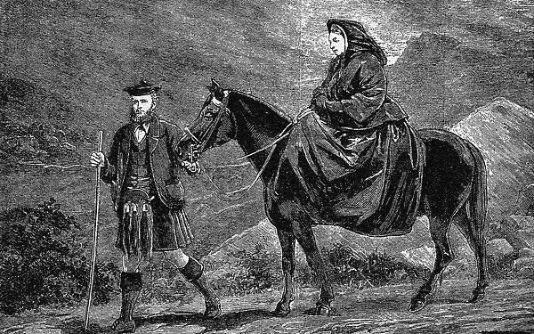 The Passing of John Brown Queen Victoria riding with her trusted servant John
