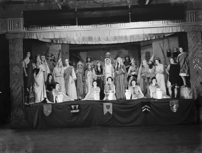 Framed Print : A performance by the school children at Our Ladys High School in Dartford, Kent