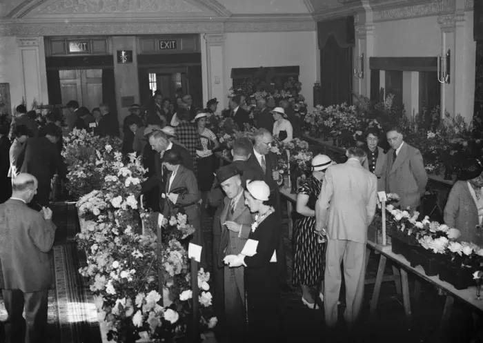 Framed Print : Petts Wood, horticultural show. 1937 Framed Print : Petts Wood, horticultural show. 1937