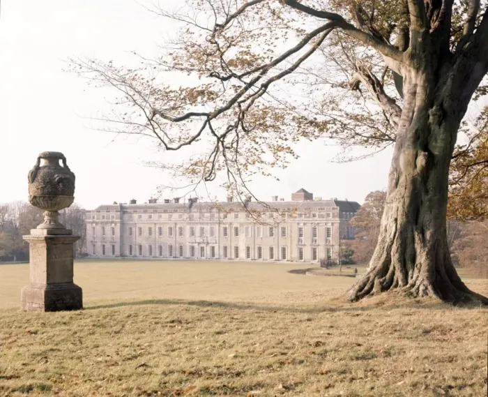 Framed Print : Petworth House in West Sussex - a view of the west front rebuilt in 1688-93 ?TopFoto