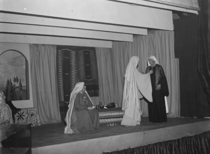 Framed Print : A play performed by the Eynsford Womens Institute. 1937 Framed Print : A play performed by the Eynsford Womens Institute. 1937