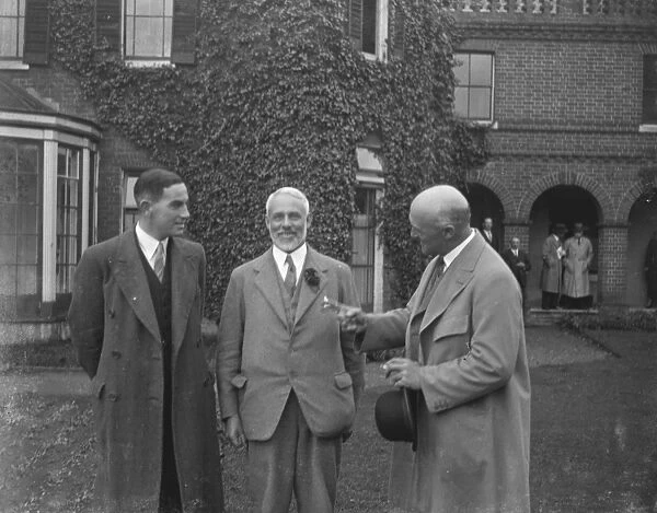 Political meeting in Sidcup, Kent. 1939