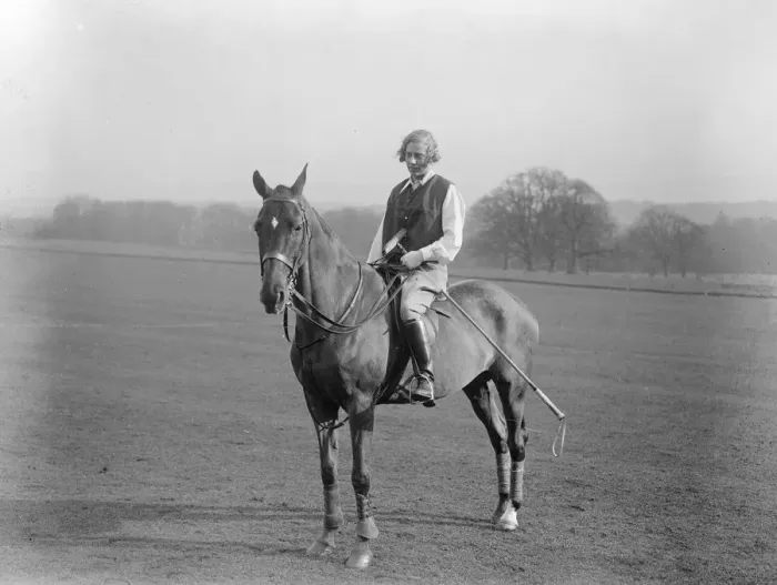 Framed Print : Polo house party at Cowdray Park. Lord Cowdray entertained a large party during Framed Print : Polo house party at Cowdray Park. Lord Cowdray entertained a large party during