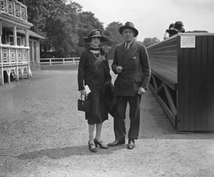 Framed Print : Polo at The Hurlingham Club, London - Lord and Lady Wodehouse 1926