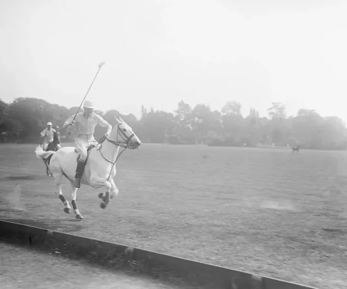 Framed Print : Polo at Hurlingham Club, London - Lord St Albridge 7 June 1920 Framed Print : Polo at Hurlingham Club, London - Lord St Albridge 7 June 1920