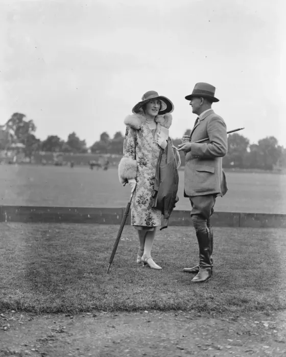 Framed Print : Polo at Hurlingham - El Gordo versus Hurricanes. Mrs Dennis Boles and Col E Percy Smith Framed Print : Polo at Hurlingham - El Gordo versus Hurricanes. Mrs Dennis Boles and Col E Percy Smith