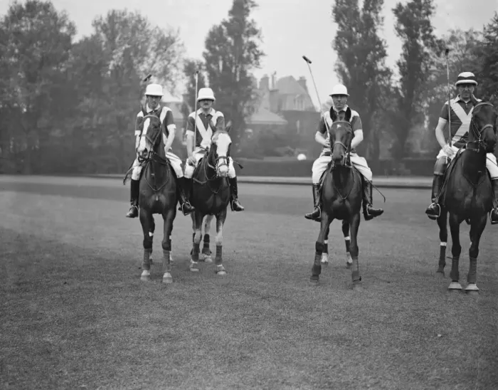Framed Print : Polo at Hurlingham - Pilgrims versus Swallows. The Pilgrims - Mr J B Fowler, Capt H G Morrison Framed Print : Polo at Hurlingham - Pilgrims versus Swallows. The Pilgrims - Mr J B Fowler, Capt H G Morrison