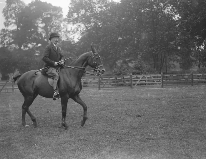 Framed Print : Polo pony show at The Hurlingham Club, London - Lieutenant General J Vaughan Framed Print : Polo pony show at The Hurlingham Club, London - Lieutenant General J Vaughan