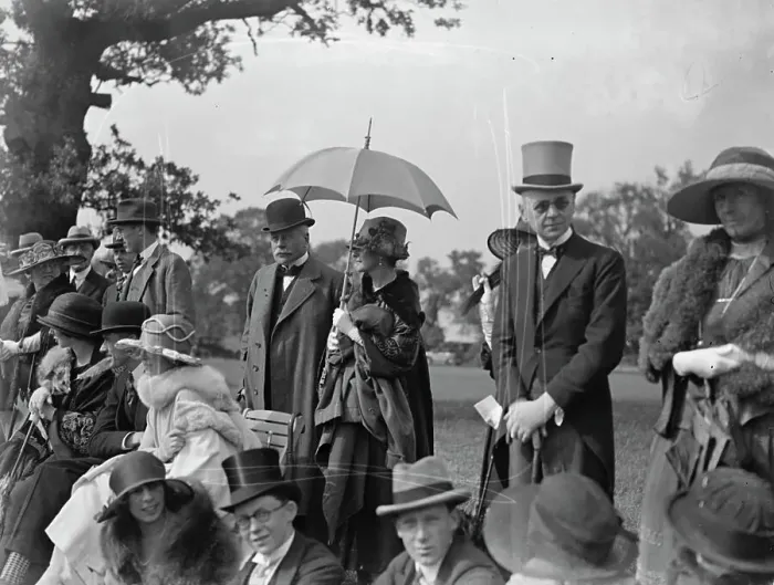 Framed Print : Polo at the Ranelagh Club, West London. Anglo - French Polo match for the Verdun Cup