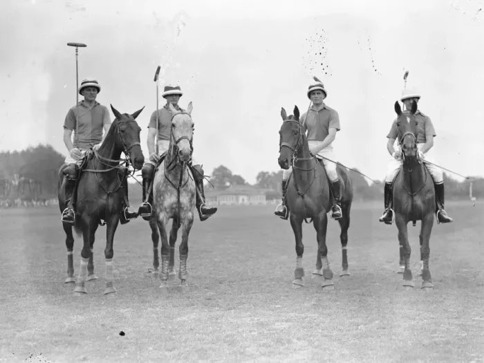 Framed Print : Polo at the Roehampton Club - Optimists versus Someries house open challenge cup