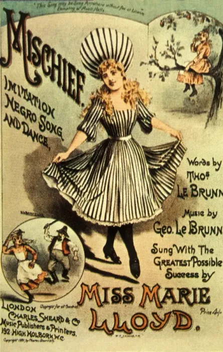 Framed Print : Popular musical entertainer Marie Lloyd Framed Print : Popular musical entertainer Marie Lloyd