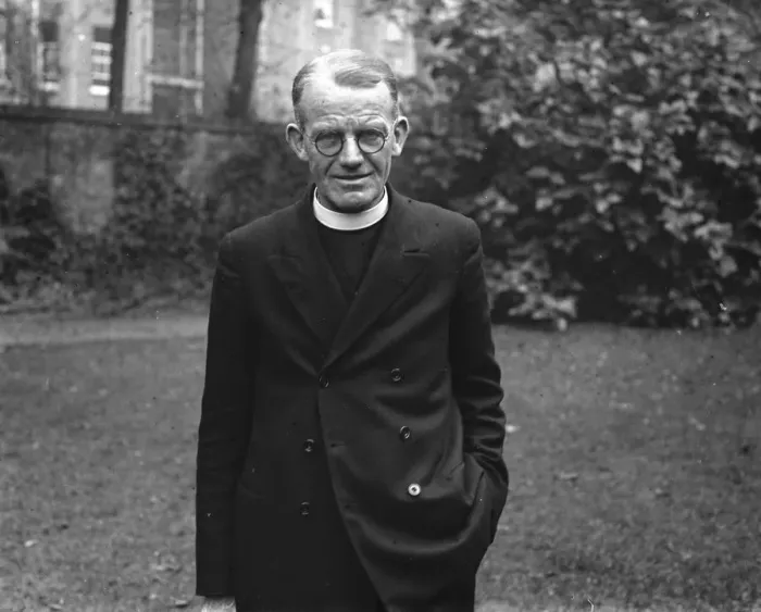 Framed Print : A portrait of the Rev Chas Ed Curzon. Vicar of St Barnabas, Kensington. 3 October Framed Print : A portrait of the Rev Chas Ed Curzon. Vicar of St Barnabas, Kensington. 3 October