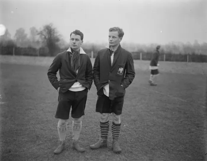 Framed Print : Premiers son as varsity soccer player. Mr Malcolm MacDonald, the son of the Premier