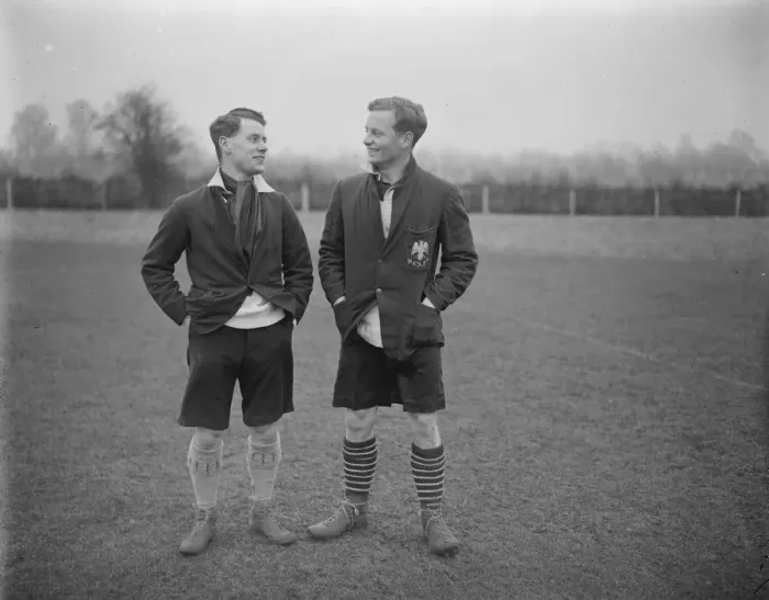 Framed Print : The Premiers son as varsity soccer player. Mr Malcolm MacDonald, the son of the Premier