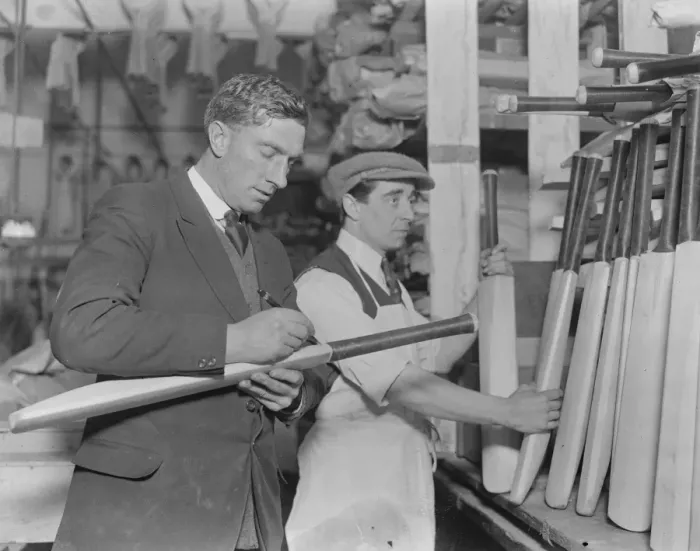 Framed Print : Preparing for the cricket season Essex and all England in new role Charles Albert