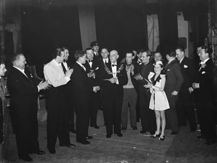 Framed Print : A presentation at the Lewisham hippodrome, London. 1938 Framed Print : A presentation at the Lewisham hippodrome, London. 1938