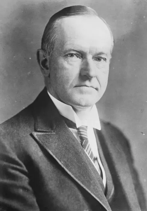 Framed Print : President Coolidge. April 1927