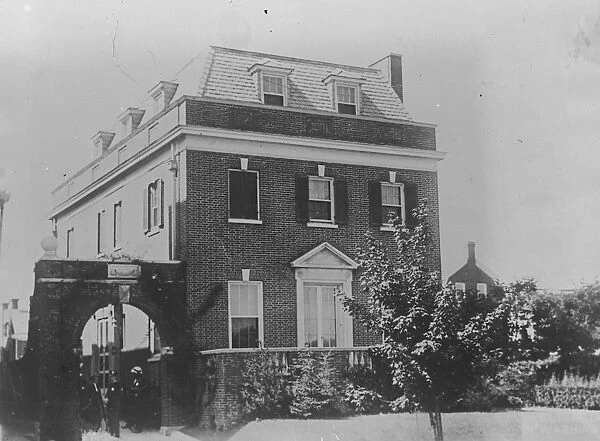 President Hardings Washington House, Wyoming Avenue 5 November 1920
