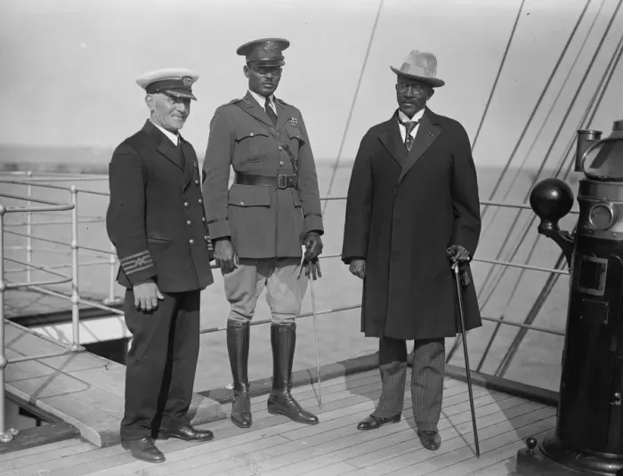 Framed Print : President of Liberia arrives at Dover. The President of Liberia, Dr CDB King Framed Print : President of Liberia arrives at Dover. The President of Liberia, Dr CDB King