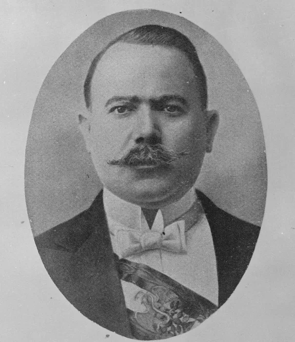 Framed Print : President of Mexico Alvaro Obregon Who is seriously ill with bronchial trouble January