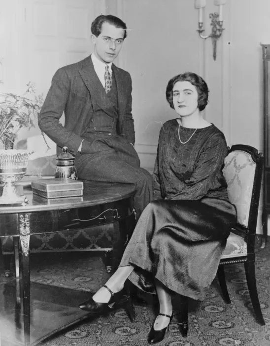 Framed Print : Prince Ferdinand Andreas of Liechenstein and wife Framed Print : Prince Ferdinand Andreas of Liechenstein and wife