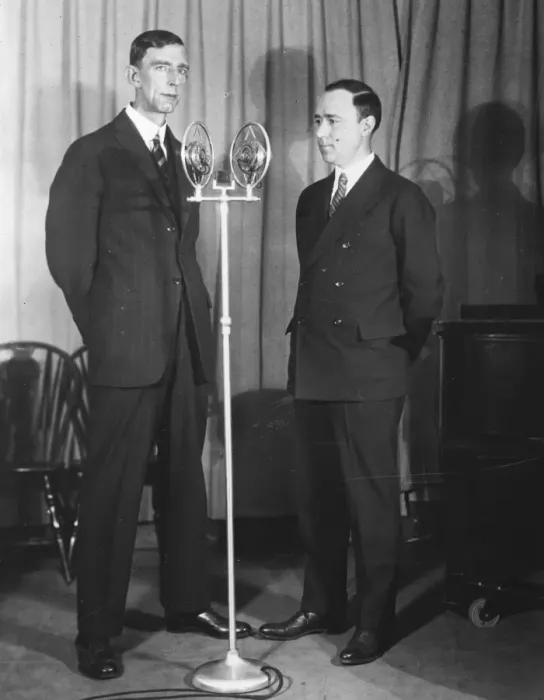 Framed Print : Prince William of Sweden broadcasting. Prince William of Sweden broadcasted from WEAF Framed Print : Prince William of Sweden broadcasting. Prince William of Sweden broadcasted from WEAF