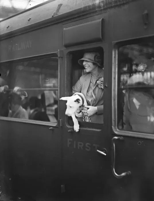 Framed Print : Princess Alice and Lady May Cambridge leave for South Africa. Lady May Cambridge