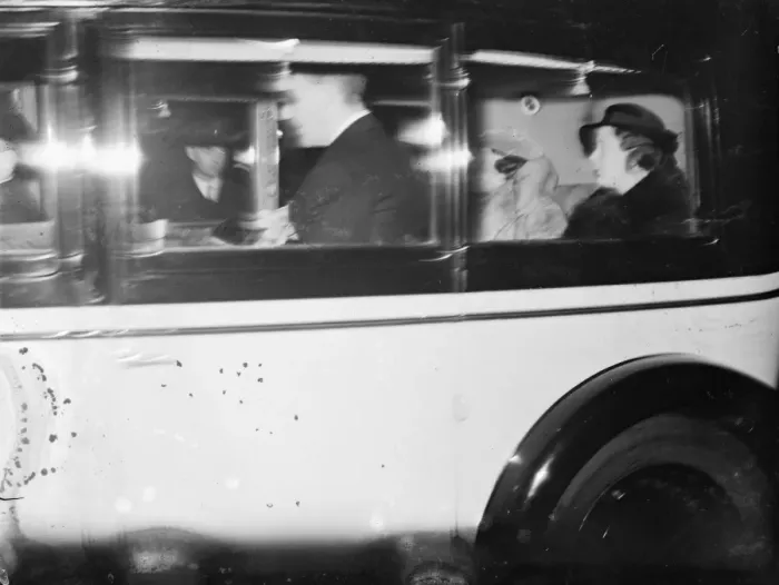 Framed Print : Princess Juliana of the Netherlands travelling in London in her car. Dutch royalty Framed Print : Princess Juliana of the Netherlands travelling in London in her car. Dutch royalty