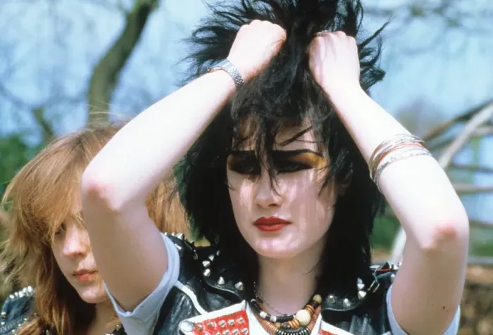 Framed Print : punk era April 1983 - fashion, portrait, young woman, make up, punks